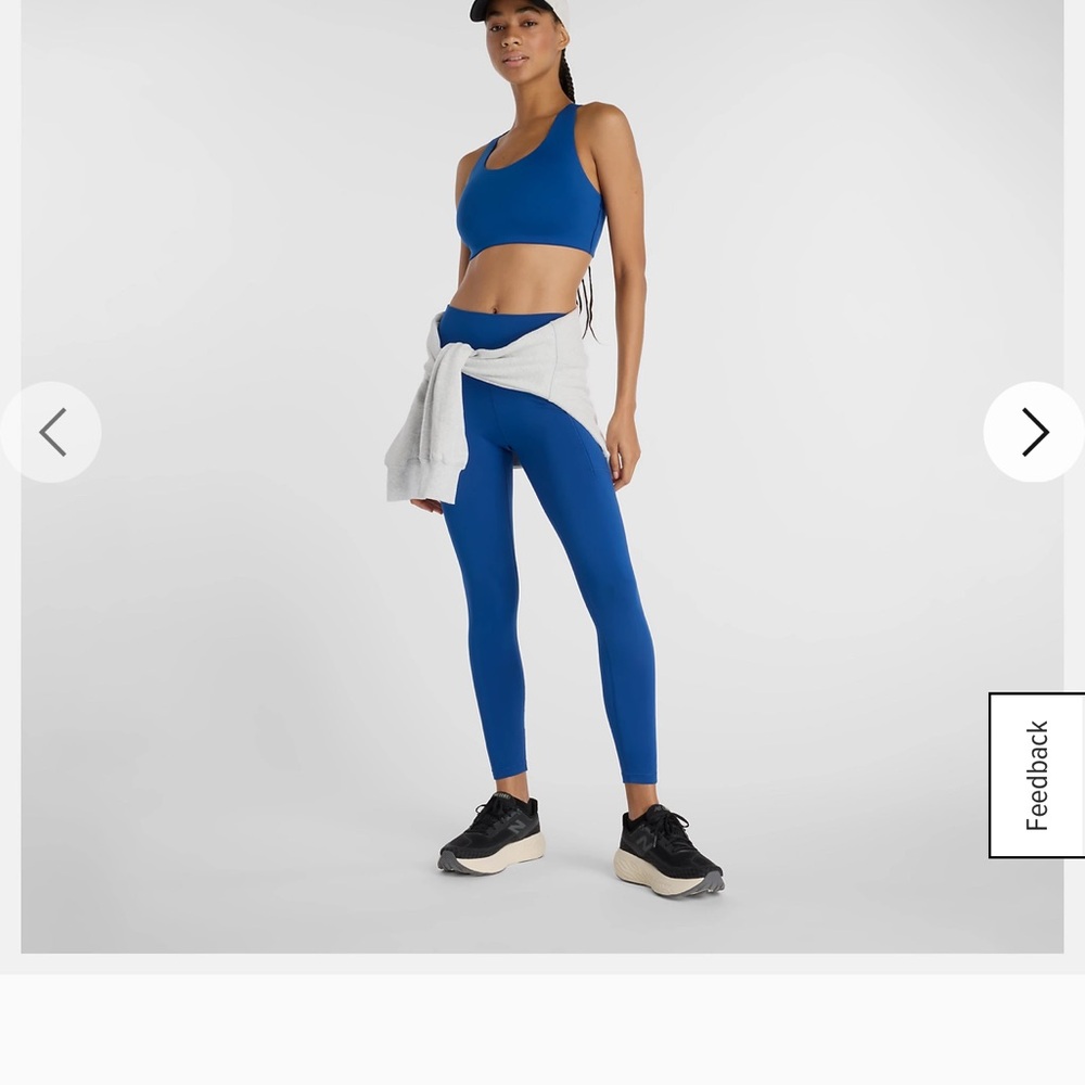 New Balance Vibrant Blue Leggings